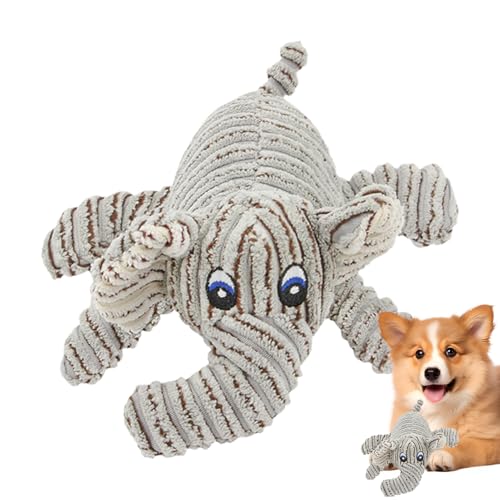 FmtwPhn Hundespielzeug aus Plüsch, Stofftiere für Welpen – beschäftigtes Haustier-Kauspiel, niedliches interaktives Spiel für Garten, Hof, Wohnzimmer, Innen- und Außenbereich, Rasen, Garage von FmtwPhn