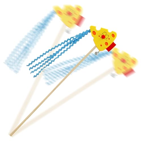 FmtwPhn Quasten-Katzenstab-Spielzeug, Katzen-Angelrute-Spielzeug | Buntes Katzenquastenspielzeug mit Glöckchen,21,26 Zoll interaktives Spielzeug für Haustiere im Innenbereich, Katzenschnurspielzeug FmtwPhn Quasten-Katzenstab-Spielzeug, Katzen-Angelrute-Spielzeug | Buntes Katzenquastenspielzeug mit Glöckchen,21,26 Zoll interaktives Spielzeug für Haustiere im Innenbereich, Katzenschnurspielzeug von FmtwPhn