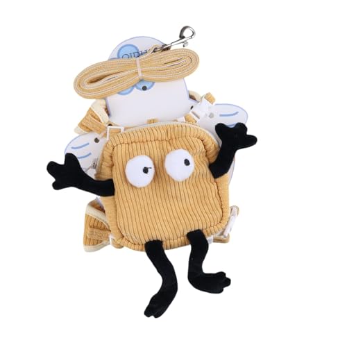 FmtwPhn Rucksackgeschirr für Hunde, Hunderucksack mit Geschirr | No-Pull-Welpen-Rucksackgeschirr | Leichtes Hundegeschirr mit wasserdichtem Rucksack, für Outdoor-Wanderungen oder tägliche Spaziergänge FmtwPhn Rucksackgeschirr für Hunde, Hunderucksack mit Geschirr | No-Pull-Welpen-Rucksackgeschirr | Leichtes Hundegeschirr mit wasserdichtem Rucksack, für Outdoor-Wanderungen oder tägliche Spaziergänge von FmtwPhn