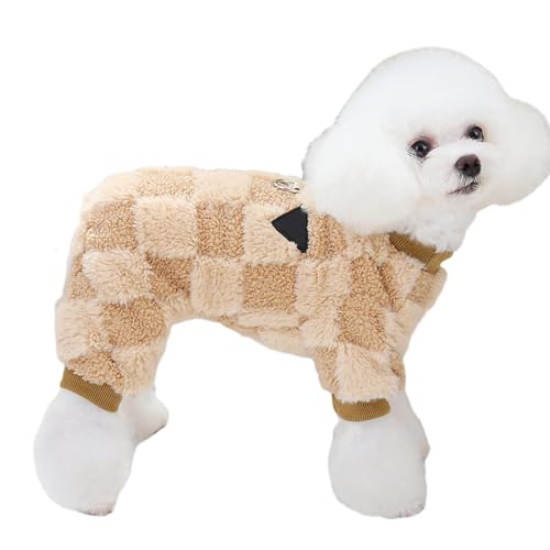 Dog Fleece Jacket - Dog Jacket Clothes, Warm Small Winter Dog Jacket | Four-Legged Dog Jacket with D Ring Dog Fleece Vest, Dog Jackets Dog Sweater for Autumn and Winter, Small Dogs Dog Fleece Jacket - Dog Jacket Clothes, Warm Small Winter Dog Jacket | Four-Legged Dog Jacket with D Ring Dog Fleece Vest, Dog Jackets Dog Sweater for Autumn and Winter, Small Dogs von Fmzrbnih
