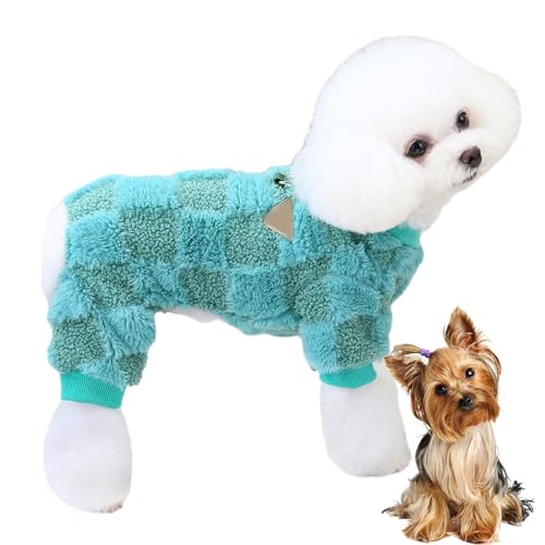 Dog Fleece Jacket - Dog Jacket Clothes, Warm Small Winter Dog Jacket | Four-Legged Dog Jacket with D Ring Dog Fleece Vest, Dog Jackets Dog Sweater for Autumn and Winter, Small Dogs Dog Fleece Jacket - Dog Jacket Clothes, Warm Small Winter Dog Jacket | Four-Legged Dog Jacket with D Ring Dog Fleece Vest, Dog Jackets Dog Sweater for Autumn and Winter, Small Dogs von Fmzrbnih