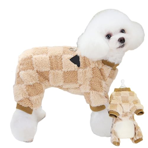 Dog Winter Coat - Comfortable Fleece Dog Jacket, Small Dog Jacket | Four-Legged Fleece Jacket for Dogs with D Ring, Warm Dog Jacket, Clothes for Small Dogs Puppies, Autumn and Winter Dog Winter Coat - Comfortable Fleece Dog Jacket, Small Dog Jacket | Four-Legged Fleece Jacket for Dogs with D Ring, Warm Dog Jacket, Clothes for Small Dogs Puppies, Autumn and Winter von Fmzrbnih