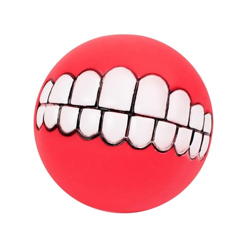 Fmzrbnih Beißball für Hunde, Quietschspielzeug für Hunde, Interaktiver Quietschball für Haustiere, Welpen-Kaugeräusch-Spielzeug, interaktives Haustierspiel, sicheres PVC für Zuhause, Reisen, Outdoor Fmzrbnih Beißball für Hunde, Quietschspielzeug für Hunde, Interaktiver Quietschball für Haustiere, Welpen-Kaugeräusch-Spielzeug, interaktives Haustierspiel, sicheres PVC für Zuhause, Reisen, Outdoor von Fmzrbnih