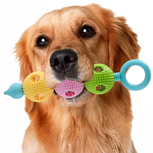 Fmzrbnih Hundespielzeug, saubere Zähne, Gummi, Robustes, natürliches TRP-Hundespielzeug, interaktives Hundespielzeug, Zahnreinigung, Kauspielzeug für große und mittelgroße Hunde Fmzrbnih Hundespielzeug, saubere Zähne, Gummi, Robustes, natürliches TRP-Hundespielzeug, interaktives Hundespielzeug, Zahnreinigung, Kauspielzeug für große und mittelgroße Hunde von Fmzrbnih