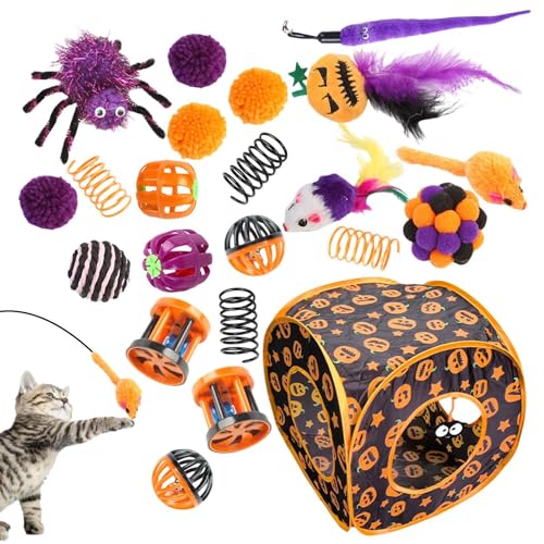 Fmzrbnih Interaktives Katzenspielzeug – Haustier-Übung, Kätzchen, Federspielzeug, Halloween, interaktives Katzen-Trainingsspielzeug, niedliche Katze, Spielmaus, Spielzeug für Welpen, Kätzchen Fmzrbnih Interaktives Katzenspielzeug – Haustier-Übung, Kätzchen, Federspielzeug, Halloween, interaktives Katzen-Trainingsspielzeug, niedliche Katze, Spielmaus, Spielzeug für Welpen, Kätzchen von Fmzrbnih