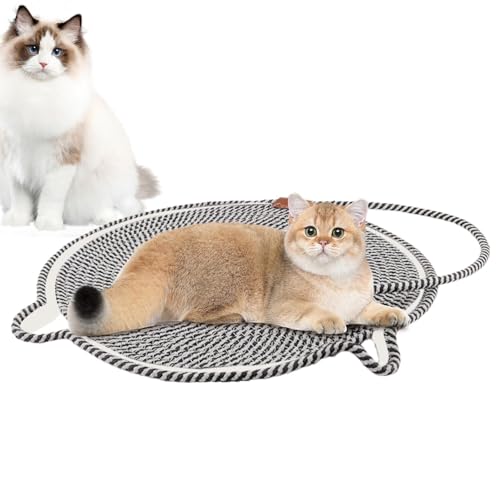 Horizontaler Katzenkratzer, runder Katzenkratzer mit Ohren, Trainingsspielzeug und Möbelschutz, Katzenzubehör für Wand, Couch, Teppiche, Sofas Horizontaler Katzenkratzer, runder Katzenkratzer mit Ohren, Trainingsspielzeug und Möbelschutz, Katzenzubehör für Wand, Couch, Teppiche, Sofas von Fmzrbnih