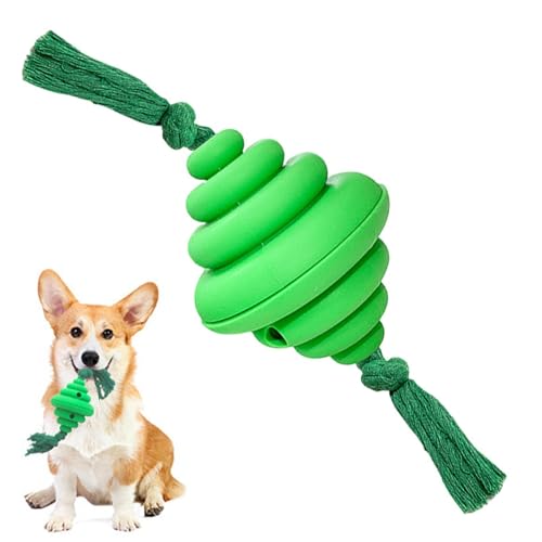 Hunde-Leckerli-Ball, interaktives Leckerli-Spielzeug für Hunde - Undichtes Kauball-Futterspender-Spielzeug für Hunde,Leckendes Hundefutter-Spielzeug, Wabenrillen-Design, Anti-Erstickungsschutz, langsa Hunde-Leckerli-Ball, interaktives Leckerli-Spielzeug für Hunde - Undichtes Kauball-Futterspender-Spielzeug für Hunde,Leckendes Hundefutter-Spielzeug, Wabenrillen-Design, Anti-Erstickungsschutz, langsa von Fmzrbnih