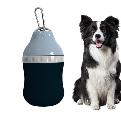 Hunde-Reisewasserflasche,Hundewasserflasche zum Spazierengehen,Katzen-Reisebecher mit Karabiner | 400 ml tragbare Hund Wasserflasche Haustier Wasserspender Hund Reisezubehör für Spaziergänge im Freien Hunde-Reisewasserflasche,Hundewasserflasche zum Spazierengehen,Katzen-Reisebecher mit Karabiner | 400 ml tragbare Hund Wasserflasche Haustier Wasserspender Hund Reisezubehör für Spaziergänge im Freien von Fmzrbnih