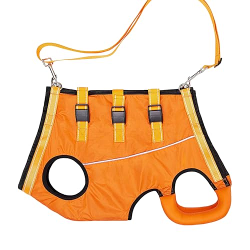 Hundeaufzugsgurt - Verletzte Haustierstütze, Einstellbarer Beingurt | Bequeme Senior Dogs Mobility Aid, Duraable Griffweste, Weiche Gepolsterte Erholungsgürtel, Wanderassistentenausrüstung Für Große R Hundeaufzugsgurt - Verletzte Haustierstütze, Einstellbarer Beingurt | Bequeme Senior Dogs Mobility Aid, Duraable Griffweste, Weiche Gepolsterte Erholungsgürtel, Wanderassistentenausrüstung Für Große R von Fmzrbnih