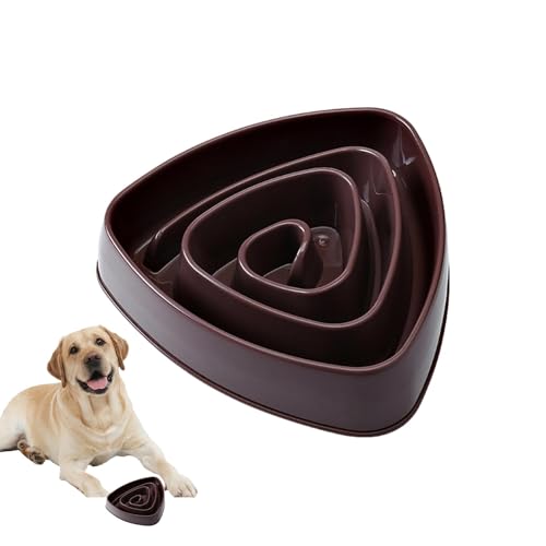 Hundenapf Slow Feeder – Rutschfester Trinkwassernapf, Tragbarer Slow-Food-Napf | Mehrzweck-Puzzle-Futterspender, Dreieckige Hundenäpfe Für Kleine, Mittelgroße Und Große Rassen, (7,87 X 7,87 X 1,77 Zol Hundenapf Slow Feeder – Rutschfester Trinkwassernapf, Tragbarer Slow-Food-Napf | Mehrzweck-Puzzle-Futterspender, Dreieckige Hundenäpfe Für Kleine, Mittelgroße Und Große Rassen, (7,87 X 7,87 X 1,77 Zol von Fmzrbnih