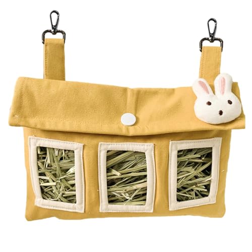 Kaninchen-Heu-Futtersack – Hänge-Heu-Futtersack, Tragbarer Sack-Heusack | Niedlicher Hasen-Heubeutel Mit 3 Löchern, Großer Kapazität, Mehrzweck-Hasen-Heu-Futterspender Für Hamster, Kaninchen, Kleintie Kaninchen-Heu-Futtersack – Hänge-Heu-Futtersack, Tragbarer Sack-Heusack | Niedlicher Hasen-Heubeutel Mit 3 Löchern, Großer Kapazität, Mehrzweck-Hasen-Heu-Futterspender Für Hamster, Kaninchen, Kleintie von Fmzrbnih