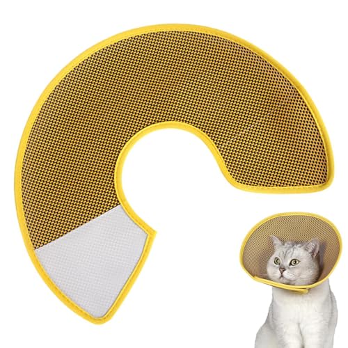 Katzenkegelhalsband – Aufblasbarer Katzenkegel, Bequemes Katzenhalskissen | Verstellbares Katzen-Erholungshalsband Zum Stoppen Des Leckens, Erholungs-Katzenkegel, Multifunktionales Haustierkegel-E-Hal Katzenkegelhalsband – Aufblasbarer Katzenkegel, Bequemes Katzenhalskissen | Verstellbares Katzen-Erholungshalsband Zum Stoppen Des Leckens, Erholungs-Katzenkegel, Multifunktionales Haustierkegel-E-Hal von Fmzrbnih