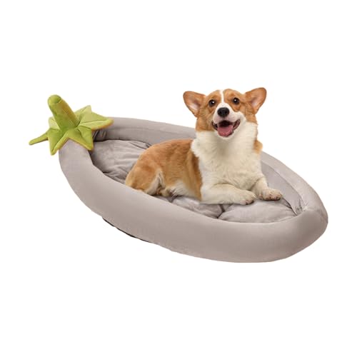 Kleines Hundebett, Aubergine Transportbox Hundebett, Abnehmbar rutschfest Warm Nest für Innen Außen Camping Wohnung Haus Hundezwinger Box Auto Kleines Hundebett, Aubergine Transportbox Hundebett, Abnehmbar rutschfest Warm Nest für Innen Außen Camping Wohnung Haus Hundezwinger Box Auto von Fmzrbnih