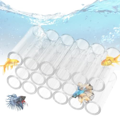 Kristall-Unterschlupfhaus – Aquarium-Rohr, Aquarium-Zuchtröhre | Transparentes Acryl-Futterrohr Für Fische Und, Zuchtröhre Für Kleine, Aquarium-Unterschlupf-Dekoration Zur Förderung Kristall-Unterschlupfhaus – Aquarium-Rohr, Aquarium-Zuchtröhre | Transparentes Acryl-Futterrohr Für Fische Und, Zuchtröhre Für Kleine, Aquarium-Unterschlupf-Dekoration Zur Förderung von Fmzrbnih