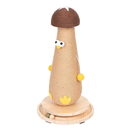 Pilzförmiger Katzenkratzbaum,Pilz-Kratzbaum-Kratzbaum | Großer Kratzbaum für Kätzchen | Sisal Cat Scratchers Pole Pet Kratzbaum mit interaktivem Katzenspielzeug für kleine Kätzchen Pilzförmiger Katzenkratzbaum,Pilz-Kratzbaum-Kratzbaum | Großer Kratzbaum für Kätzchen | Sisal Cat Scratchers Pole Pet Kratzbaum mit interaktivem Katzenspielzeug für kleine Kätzchen von Fmzrbnih