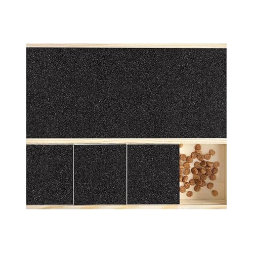 Rubbelbrett für Hunde, Scratch Pad für Hunde - Hölzerne Hundenagelantriebsbrett - Tragbares Welpenkratzer mit Behandlungsbox Interactive Pet Care Supply für Schulungen täglicher Gebrauch Reisen für Se von Fmzrbnih