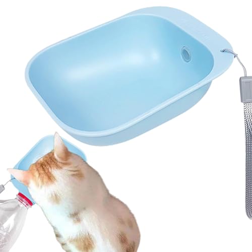 Wassernapf Für Den Außenbereich – 200 Ml, Zum Aufhängen Für Hunde, Wasserspender Für Den Außenbereich | Multifunktionaler Wiederverwendbarer Hunde-Wasserflaschenspender, Hunde-Reise-Wassernapf Für Out von Fmzrbnih