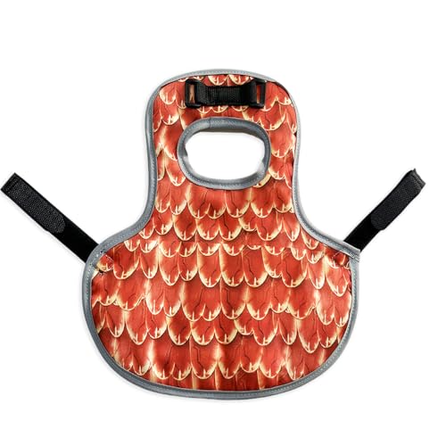 Hühner-Sattel für Hühner Hühnerschürzen & Weste Jacke für Hühner Schutz für Hühner mit verstellbarem Gurt von Fnaobai