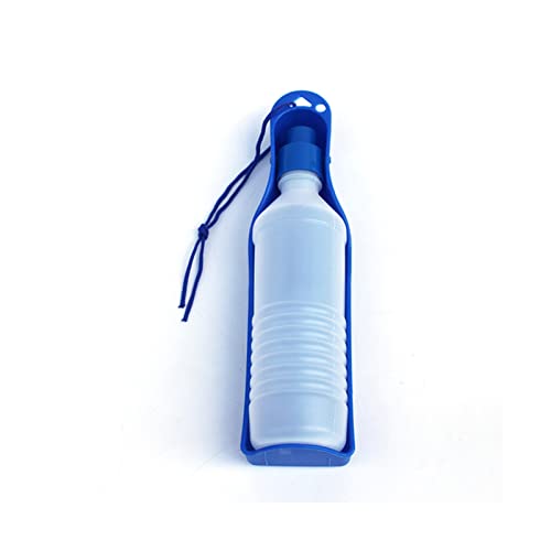 Futternapf katze 250ml / 500ml Haustier Hund Wasserflasche Tragbare Wasserflasche Haustier Outdoor Reise Trinkwasser Fütterungsschüssel faltbar Geneigter futternapf katze ( Color : Blue , Size : 500ml Futternapf katze 250ml / 500ml Haustier Hund Wasserflasche Tragbare Wasserflasche Haustier Outdoor Reise Trinkwasser Fütterungsschüssel faltbar Geneigter futternapf katze ( Color : Blue , Size : 500ml von FnnEmg