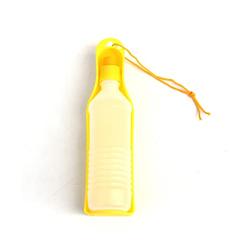 Futternapf katze 250ml / 500ml Haustier Hund Wasserflasche Tragbare Wasserflasche Haustier Outdoor Reise Trinkwasser Fütterungsschüssel faltbar Geneigter futternapf katze ( Color : Yellow , Size : 250 Futternapf katze 250ml / 500ml Haustier Hund Wasserflasche Tragbare Wasserflasche Haustier Outdoor Reise Trinkwasser Fütterungsschüssel faltbar Geneigter futternapf katze ( Color : Yellow , Size : 250 von FnnEmg