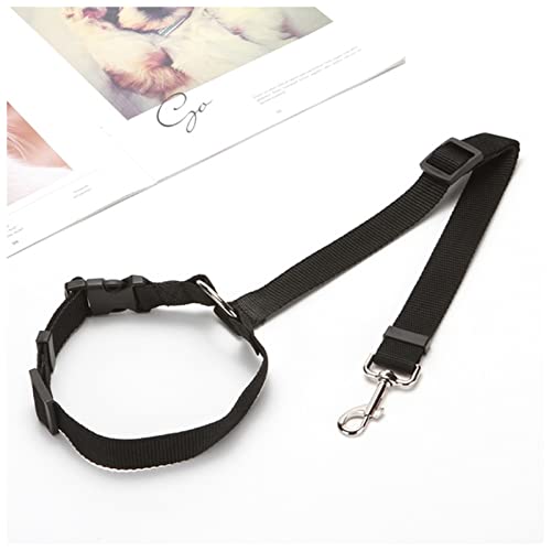 Seil Haustier Universal Praktische Hundekatze Haustier Haltbarkeit und weiche Sicherheit Einstellbare Auto Sicherheitsgurt Kabelbaum Leine Reise Clip Strap Blei Haustiergürtel Haustierleine Mit (Size von FnnEmg