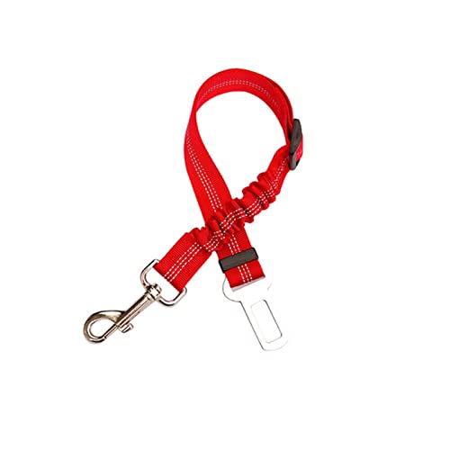 Seil Haustier Verbesserter Hundesitz Gürtel Hund Auto Sicherheitsgurte einstellbar Pet Sitzgürtel for Fahrzeug Nylon Haustier Sicherheitssitz Gürtel elastisch reflektierend Haustierleine Mit (Size : von FnnEmg