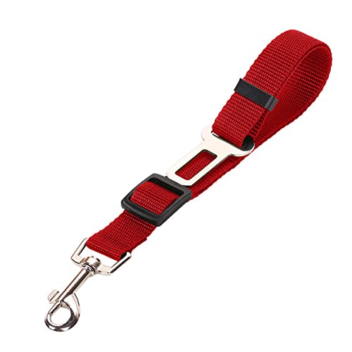 Seil Haustier Verbesserter Hundesitz Gürtel Hund Auto Sicherheitsgurte einstellbar Pet Sitzgürtel for Fahrzeug Nylon Haustier Sicherheitssitz Gürtel elastisch reflektierend Haustierleine Mit (Color : von FnnEmg