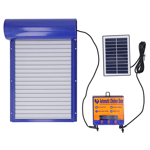 Focket Automatische Hühnerstalltür, automatischer Hühnerstall-Türöffner, solarbetrieben, mit Timer, Tür aus Aluminium, mehrere Modi für Bauernhöfe, Huhn, Ente und Gans Focket Automatische Hühnerstalltür, automatischer Hühnerstall-Türöffner, solarbetrieben, mit Timer, Tür aus Aluminium, mehrere Modi für Bauernhöfe, Huhn, Ente und Gans von Focket