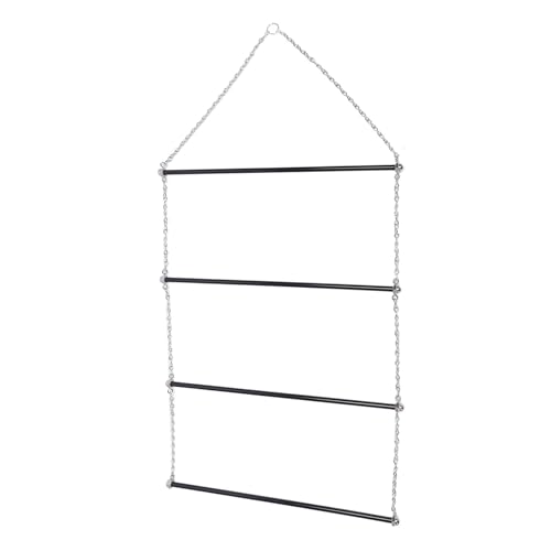 Focket Deckenhalter, Robuste Satteldecken aus Eisen mit 4 Aufhängestangen, Großer Deckenhalter für Pferdedecken für Stall, Stall und Zuhause von Focket