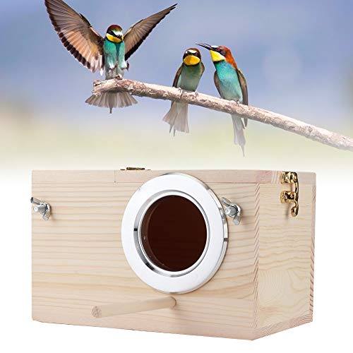 Holzzuchtnest, hölzerner Vogelnistkasten, Wellensittichnisthaus, Volierenkäfigkasten für Lovebirds Nymphensittich Papagei Kanarische afrikanische Grautöne Volierenkiste/Vogelzucht Verwendung Holzzuchtnest, hölzerner Vogelnistkasten, Wellensittichnisthaus, Volierenkäfigkasten für Lovebirds Nymphensittich Papagei Kanarische afrikanische Grautöne Volierenkiste/Vogelzucht Verwendung von Focket