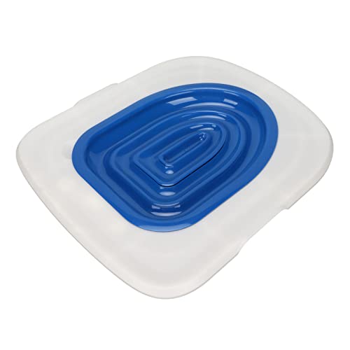 Katzentoiletten-Trainingsset, Katze Beibringen, die Toilette zu Benutzen, Abnehmbare Katzentoiletten-Trainingssysteme Katzentoilette Matte Kitty Urinalsitz Toilettentrainer (Weißes Tablett, 1 blaue Katzentoiletten-Trainingsset, Katze Beibringen, die Toilette zu Benutzen, Abnehmbare Katzentoiletten-Trainingssysteme Katzentoilette Matte Kitty Urinalsitz Toilettentrainer (Weißes Tablett, 1 blaue von Focket