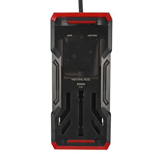 Fockety Aquarienheizung, 300 W Tauchheizung mit LED Bildschirm, automatischer Frequenzumwandlung und konstanter Temperatur für Süß- und Salzwasser (EU -Stecker 220 V) von Fockety
