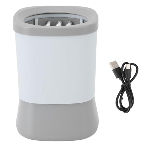 Fockety Automatischer Hundepfotenreiniger, 2 Geschwindigkeiten, per USB Wiederaufladbare Silikonbürste, Weicher Elektrischer Haustierpfotenreiniger, Waschbecher, Tragbare Fockety Automatischer Hundepfotenreiniger, 2 Geschwindigkeiten, per USB Wiederaufladbare Silikonbürste, Weicher Elektrischer Haustierpfotenreiniger, Waschbecher, Tragbare von Fockety