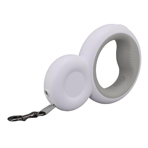 Fockety Einziehbare Hundeleine, 3 Meter Lang, Integrierter Kotbeutelhalter, LED-Licht, Haustier-Leine mit 1-Notbremse, kein Verheddern und Verklemmen, Haustierleine für Mittelgroße Fockety Einziehbare Hundeleine, 3 Meter Lang, Integrierter Kotbeutelhalter, LED-Licht, Haustier-Leine mit 1-Notbremse, kein Verheddern und Verklemmen, Haustierleine für Mittelgroße von Fockety