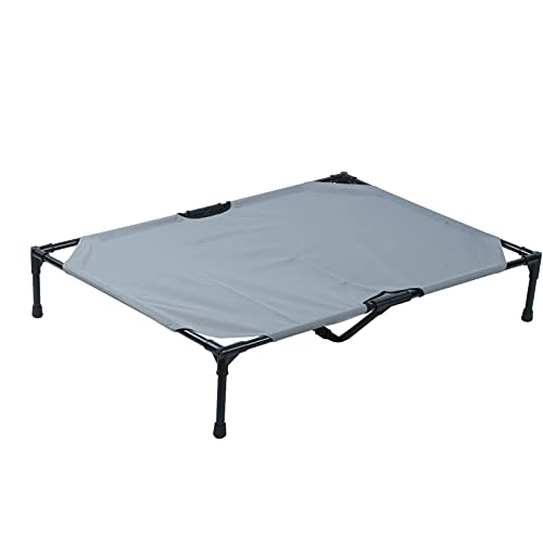 Fockety Erhöhtes Hundebett, Atmungsaktives Netzgewebe, Tragbar, 40 Kg Belastbar, Tragbares Hundebett, Waschbarer Bezug, rutschfeste Füße, 105 X 72 X 19 cm, Kühlendes, Erhöhtes Hundebett Fockety Erhöhtes Hundebett, Atmungsaktives Netzgewebe, Tragbar, 40 Kg Belastbar, Tragbares Hundebett, Waschbarer Bezug, rutschfeste Füße, 105 X 72 X 19 cm, Kühlendes, Erhöhtes Hundebett von Fockety