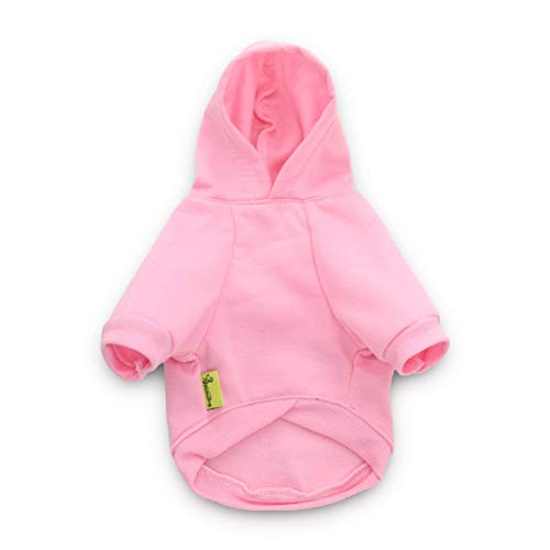 Fockety Hundekleidung, Einfach zu tragen. Niedlicher Welpenpullover. Bequem für den Alltag (PINK #53) von Fockety
