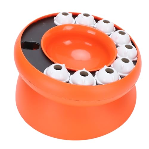 Fockety Interaktive Slow Feeder Bowl, Interactive Cat Slow Feeder Cat Puzzle Feeder Food Dispensing Bowl Slow Food Bowl für Zuhause, Tiergeschäft, Katzencafé von Fockety