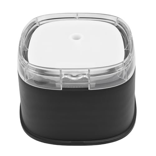 Fockety Katzen-Wasserbrunnen, 2 l automatischer Wasserbrunnen mit Filterfunktion für Haustiere, USB-betriebener Trinkbrunnen für Katzen und Hunde, vollständig abnehmbar und waschbar von Fockety