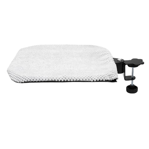 Fockety Katzenschreibtischbett, 20 Kg Große Ladungskapazität Faltbare Katzenschreibtisch Cat Cat Bett Desk Cat Semi Circle Desktop Cat Hängematte für Büro von Fockety