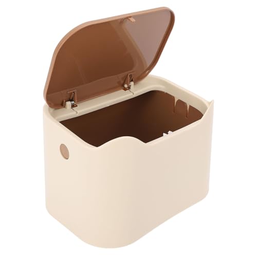 Fockety Katzenstreu Mülleimer, Arbeitsplatte Mülleimer mit Pressentyp Deckel, Geschlossener Design Kompakte Katzenkacke Müll Dosen, Katzen Müllbox für Zuhause Fockety Katzenstreu Mülleimer, Arbeitsplatte Mülleimer mit Pressentyp Deckel, Geschlossener Design Kompakte Katzenkacke Müll Dosen, Katzen Müllbox für Zuhause von Fockety