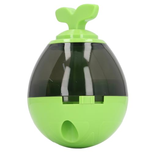 Fockety Leckerli-Spenderball für Hunde, Langsamer Futterball für Haustiere, Sichere Linderung von Langeweile, Interaktiv für das Training (Green) von Fockety