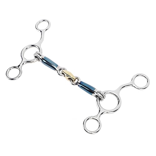 Fockety Trensemenbiss, 125 Mm Edelstahl Glatte Oberfläche Hohe Festigkeit Langlebig PFerdigebiss Go von Fockety