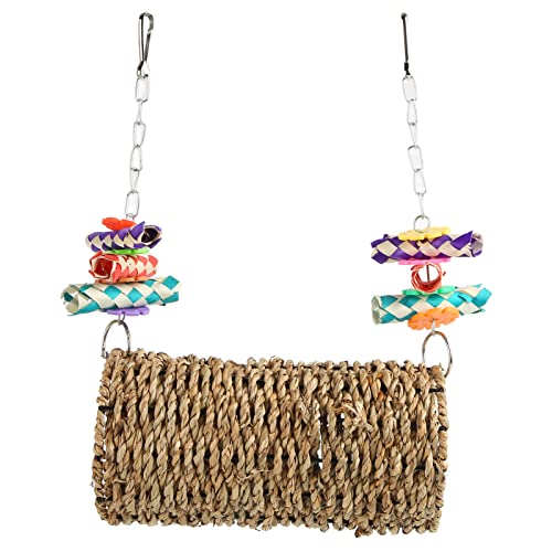 Fockety Vogelpapageien-Grastunnel, Verstecktes Grastunnelspielgugentspannenden Kauen Schaukel-Vogeltunnel Papageientunnel MIT Loch, Hängenzelt Hängenden Papageiennestecht Fockety Vogelpapageien-Grastunnel, Verstecktes Grastunnelspielgugentspannenden Kauen Schaukel-Vogeltunnel Papageientunnel MIT Loch, Hängenzelt Hängenden Papageiennestecht von Fockety