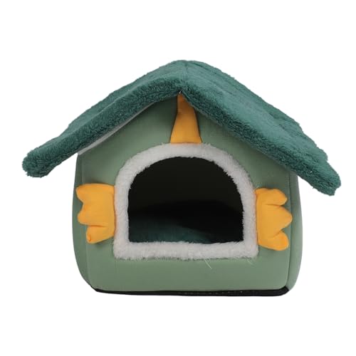 Haustierbetthaus, Katzenhaus, Abnehmbar, Einfach zu Montieren, Bezaubernd für Kaninchen, für Gärten, für Schlafzimmer (M 10 x 12,5 cm / 3,9 x 4,9 Zoll) von Fockety