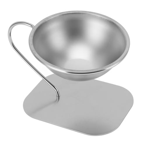 Hochgezogene Katzenfutterwasserschale, Edelstahl Bequeme und Praktische Erhöhte Pet Bowl Anti -TIPP -Basis mit Großer Kapazität, für Fütterung oder Bewässerung Haustiere Hochgezogene Katzenfutterwasserschale, Edelstahl Bequeme und Praktische Erhöhte Pet Bowl Anti -TIPP -Basis mit Großer Kapazität, für Fütterung oder Bewässerung Haustiere von Fockety