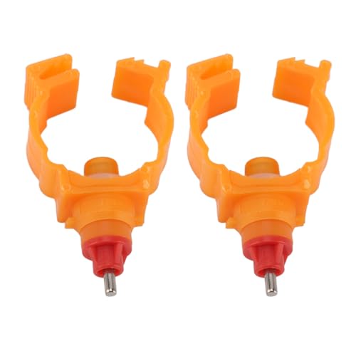 Hühnerwasserer -Brustwarzen Clip, 100pcs G3/4 Automatische Geflügelwässernippel Hühnerwasser -Feeder, Einfache Installation Hühnerschwester Hühner -Trinker für PVC von Fockety