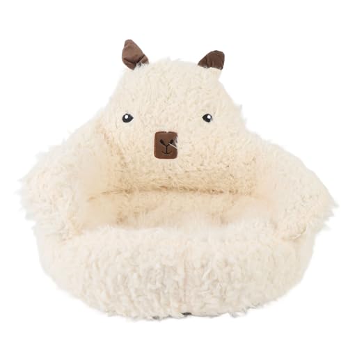 Hundebett für Welpen und Kätzchen, 50 X 55 X 23 cm, Haustierbett mit Abnehmbarem Bezug, Waschbares Katzensofa, Katzenstuhl für Hauskatzen, Bequemes Couchbett für Katzen Hundebett für Welpen und Kätzchen, 50 X 55 X 23 cm, Haustierbett mit Abnehmbarem Bezug, Waschbares Katzensofa, Katzenstuhl für Hauskatzen, Bequemes Couchbett für Katzen von Fockety