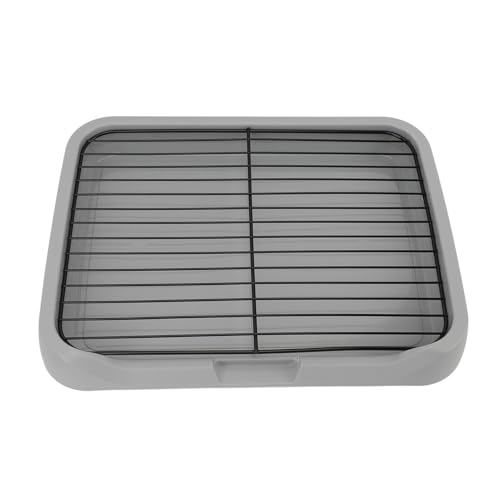Hundetöpfchen Tablett, 18,11 X 13,78 X 1,97 Zoll, Mesh PIPI Pad Halter, Hält die Pfoten Trocken und Böden Sauber, Auslaufschutz, Einfache Reinigung, Hundetoilette für Kleine, Hundetöpfchen Tablett, 18,11 X 13,78 X 1,97 Zoll, Mesh PIPI Pad Halter, Hält die Pfoten Trocken und Böden Sauber, Auslaufschutz, Einfache Reinigung, Hundetoilette für Kleine, von Fockety