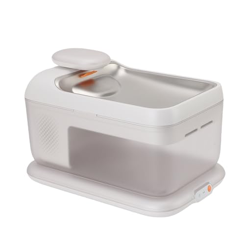 Katzenwasserbrunnen, Edelstahl 4,5 L Großer Drahtloser Smart -Haustier -Wasserspender, Ruhige Pumpe Multi -Filtration Hundwasserschale Zirkulierende Wasserfuttermittel, Katzenwasserbrunnen, Edelstahl 4,5 L Großer Drahtloser Smart -Haustier -Wasserspender, Ruhige Pumpe Multi -Filtration Hundwasserschale Zirkulierende Wasserfuttermittel, von Fockety