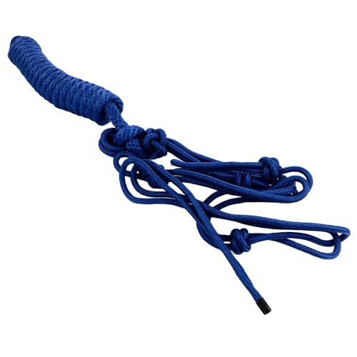 Pferdehalfter, Multi-Knoten-Polyester, Professionelles, Sicheres, Verstellbares Seilhalfter für den Alltag (Blue) von Fockety